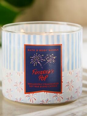 Bath & Body Works Firecracker Pop 3-Wick Candle